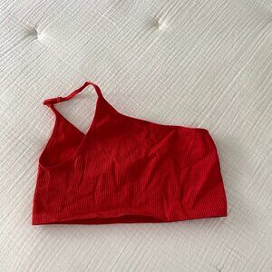 Urban Outfitters One-Shoulder Ribbed Tank